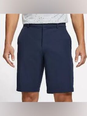 Nike Golf Dri-Fit Mens Flat Front Shorts Size 35